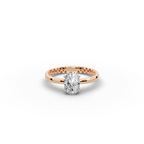 1.00 tcw Oval Solitaire Lab-Grown Diamond Ring
