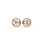 Lotus Bloom Lab-Grown Diamond Earrings