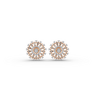 Radiant Petal Lab-Grown Diamond Earrings