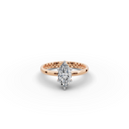 1 tcw Marquise Solitaire Lab-Grown Diamond Ring
