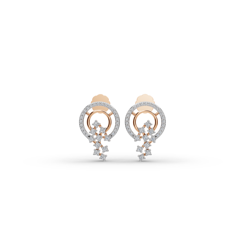 Falling Star Lab-Grown Diamond Earrings