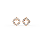 Circle Knot Lab-Grown Diamond Earrings