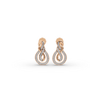 Infinity Loop Lab-Grown Diamond Earrings
