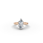 2 tcw Marquise shape Lab-Grown Diamond Ring