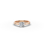 0.75 tcw Round Solitaire Lab-Grown Diamond Ring