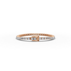 7.00 ct Lab Grown Round Diamond Tennis Bracelet - Sustainable Luxury Jewelry Gift