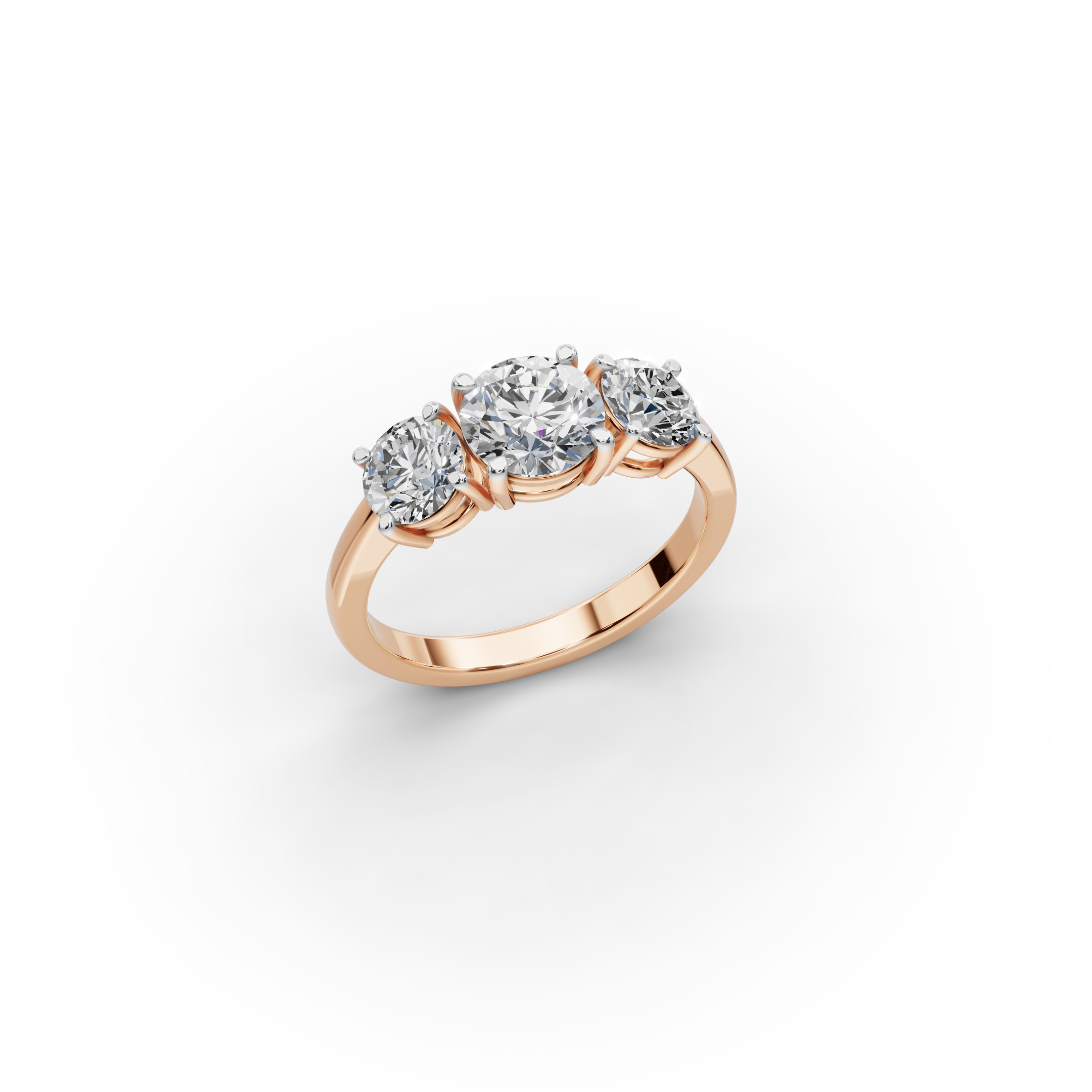 2.00 ct Bold 3-Stone Lab-Grown Diamond Ring