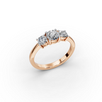 1.00 ct 3 Stone Lab-Grown Diamond Ring