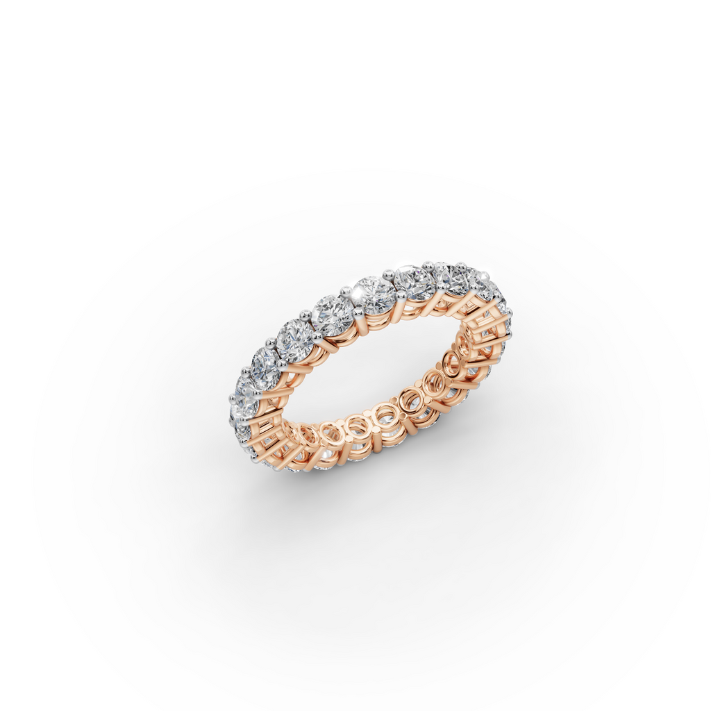 3.00 ct Modern Lab Diamond Eternity Ring