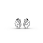 Teardrop Halo Lab-Grown Diamond Earrings