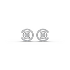 C Curve Lab-Grown Diamond Earrings