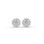 Radiant Petal Lab-Grown Diamond Earrings