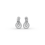 Infinity Loop Lab-Grown Diamond Earrings