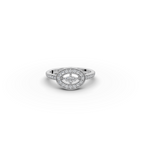 Oval Halo Lab-Grown Diamond Ring