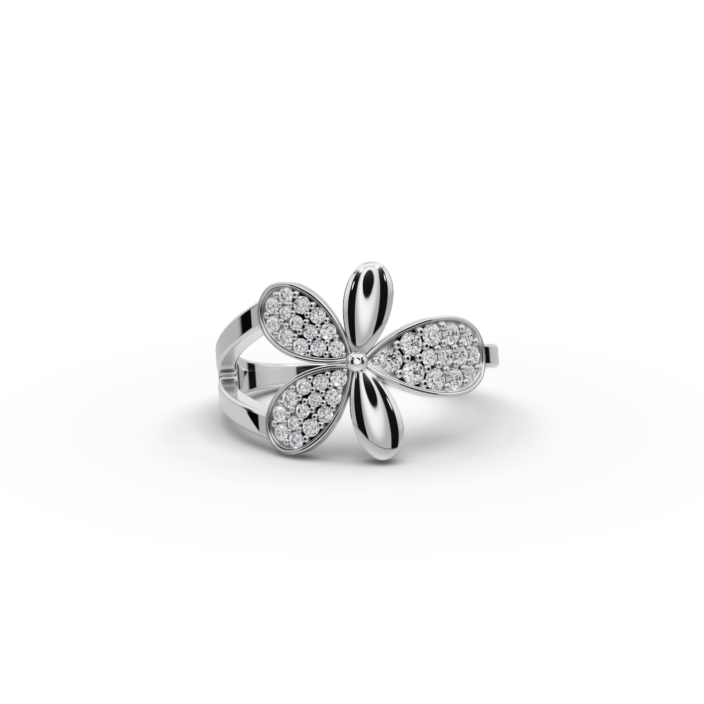 Petal Bloom Lab-Grown Diamond Ring