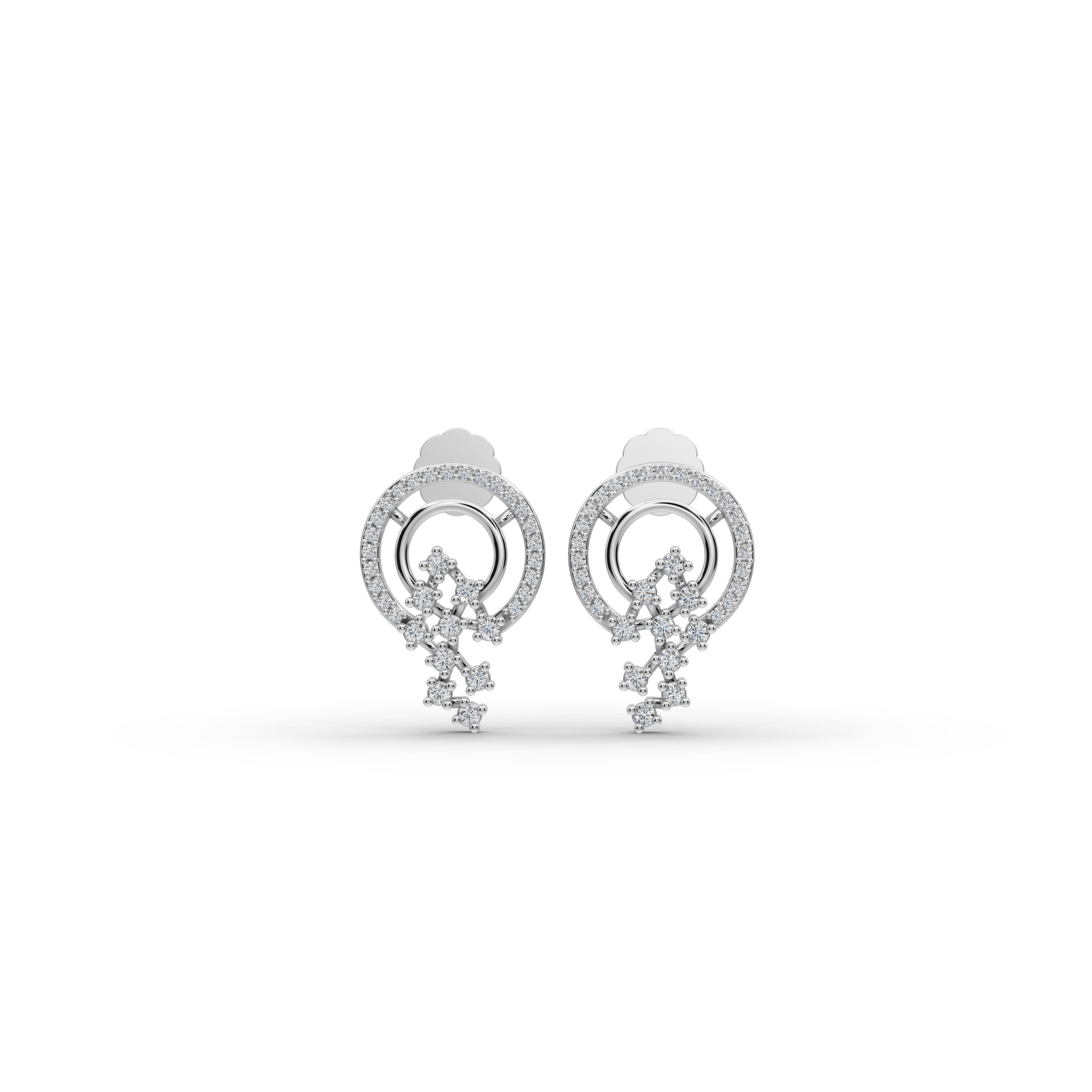 Falling Star Lab-Grown Diamond Earrings