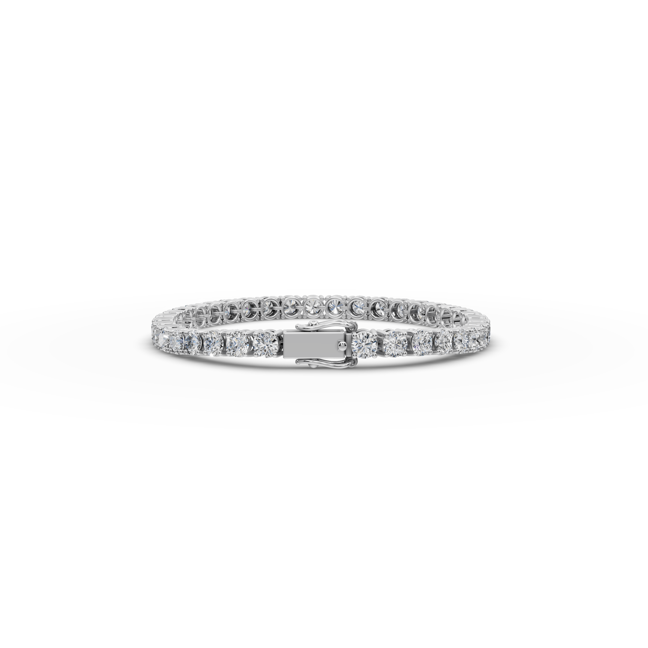 12.00 ct Lab Grown Round Diamond Tennis Bracelet - Sustainable Jewelry