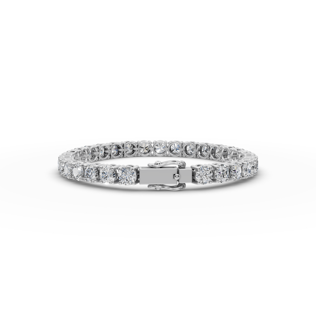 15.00 ct Lab Grown Round Diamond Tennis Bracelet - Anniversary or Birthday Gift for Her