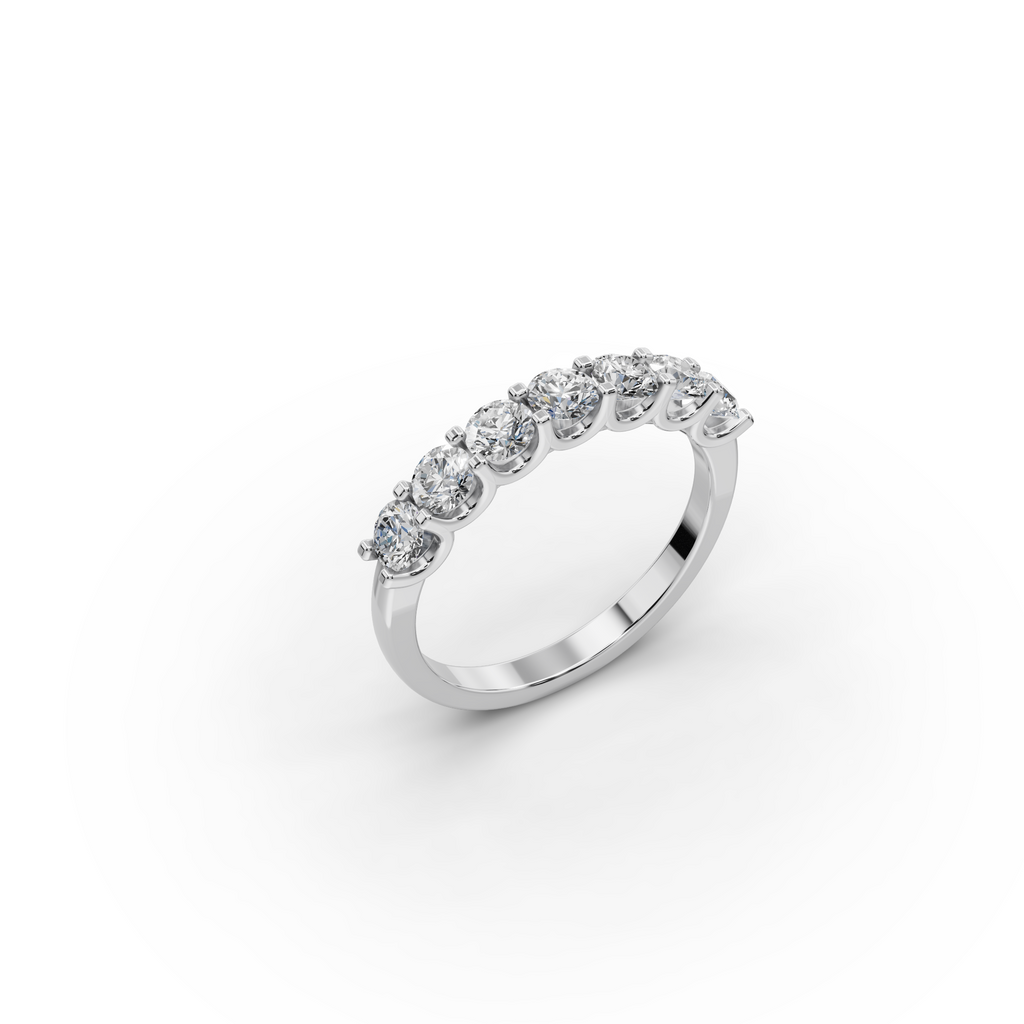 1.00 ct Seven-Stone Lab-Grown Diamond Ring