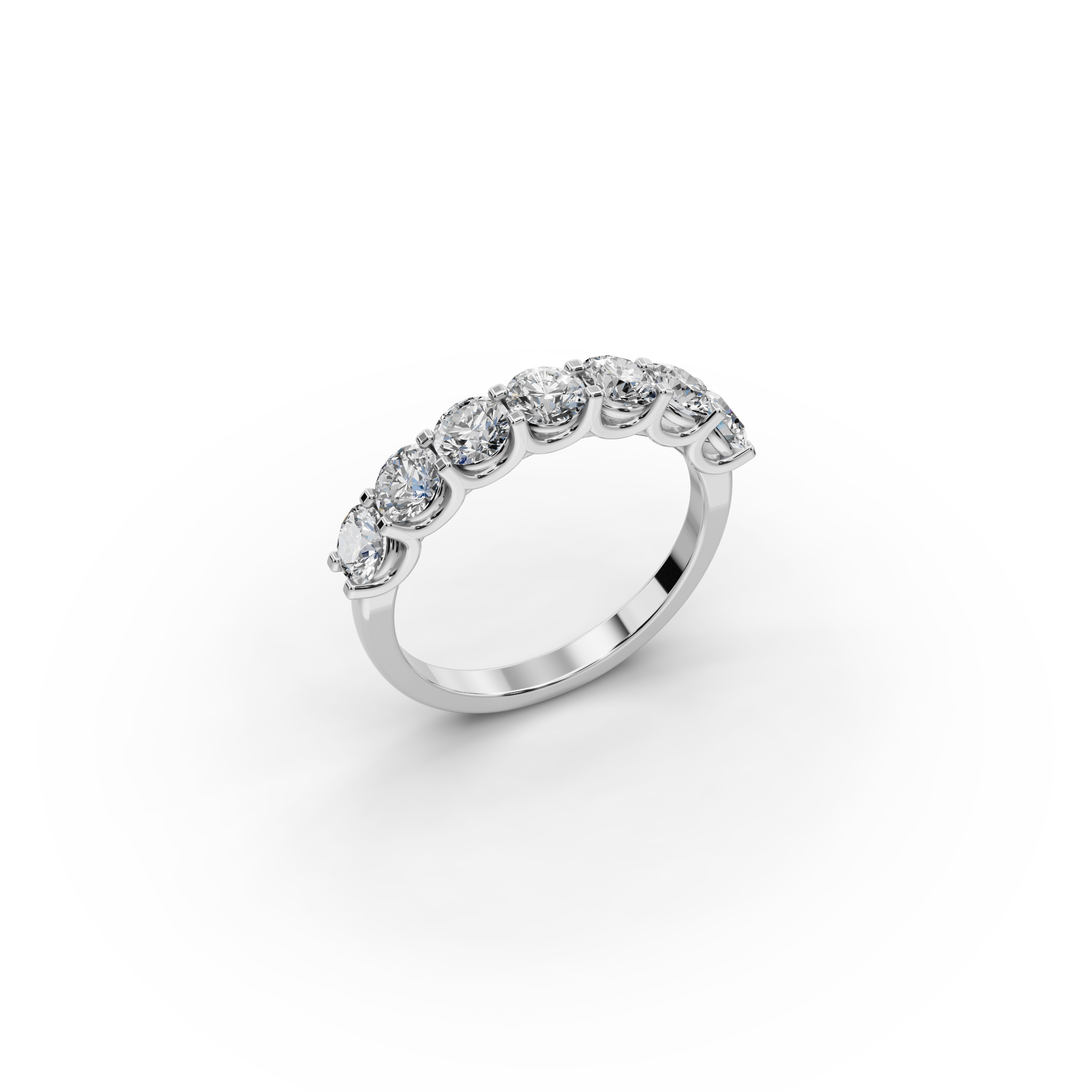 1.50 ct Luxury Seven-Stone Lab Diamond Ring
