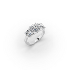 3.00 ct Grand 3-Stone Lab-Grown Diamond Ring