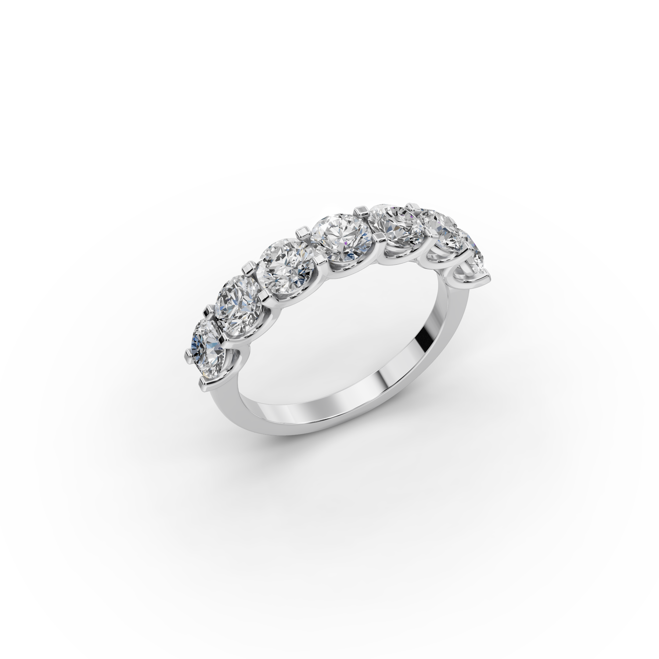 2.00 ct Forever Seven-Stone Lab Diamond Ring