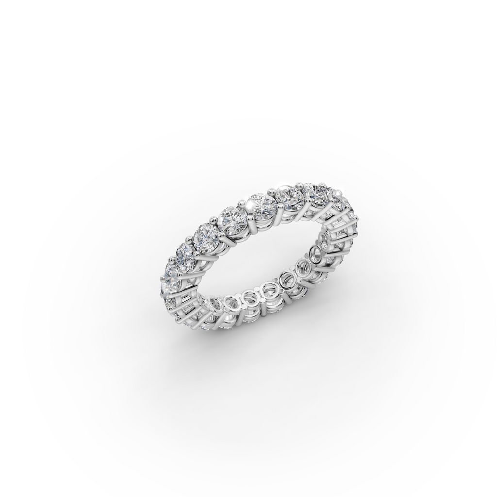 3.00 ct Modern Lab Diamond Eternity Ring