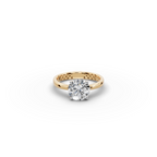 2 tcw Round Cut Lab-Grown Diamond Ring