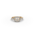 Oval Halo Lab-Grown Diamond Ring