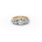 2.50 ct Luxury 3-Stone Lab-Grown Diamond Ring