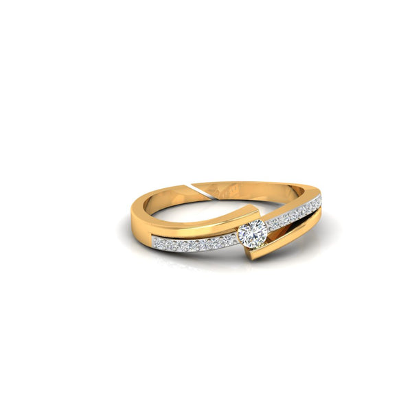 Modern Elegance Diamond Band.
