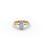 1 tcw Marquise Solitaire Lab-Grown Diamond Ring