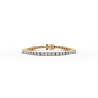 7.00 ct Lab Grown Round Diamond Tennis Bracelet - Sustainable Luxury Jewelry Gift
