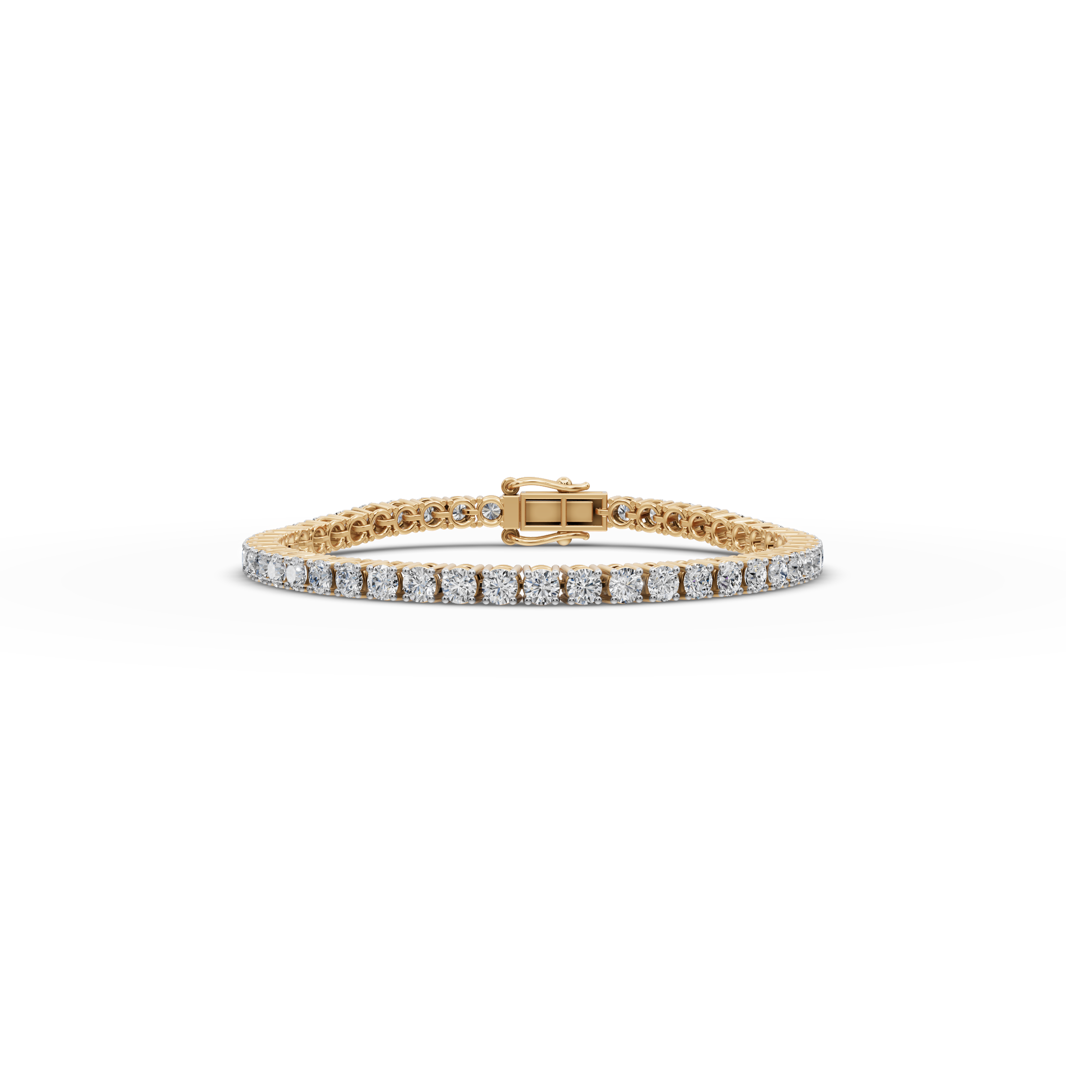 7.00 ct Lab Grown Round Diamond Tennis Bracelet - Sustainable Luxury Jewelry Gift