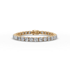 15.00 ct Lab Grown Round Diamond Tennis Bracelet - Anniversary or Birthday Gift for Her