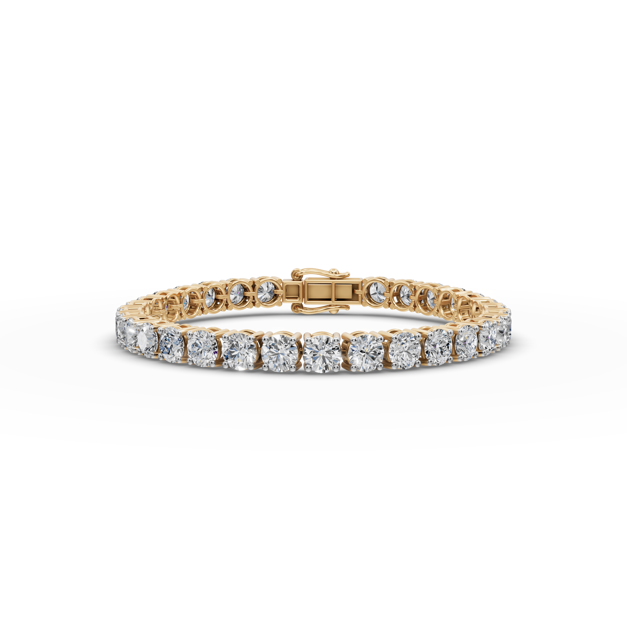 15.00 ct Lab Grown Round Diamond Tennis Bracelet - Anniversary or Birthday Gift for Her