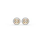 Classic Circle Lab-Grown Diamond Earrings