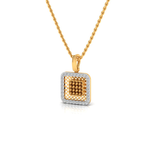 Geometric Elegance Pendant Necklace