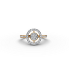 Round Halo Lab-Grown Diamond Ring