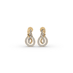 Infinity Loop Lab-Grown Diamond Earrings