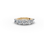 3.00 ct Anniversary Five-Stone Lab Diamond Ring