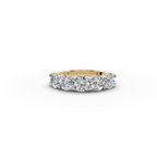 2.50 ct Modern Five-Stone Lab Diamond Ring