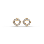 Circle Knot Lab-Grown Diamond Earrings