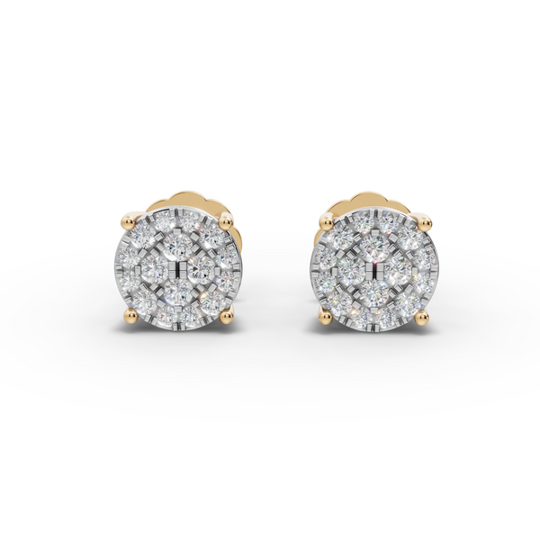 Classic Diamond Stud Earrings