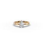 0.75 tcw Pear Solitaire Lab-Grown Diamond Ring