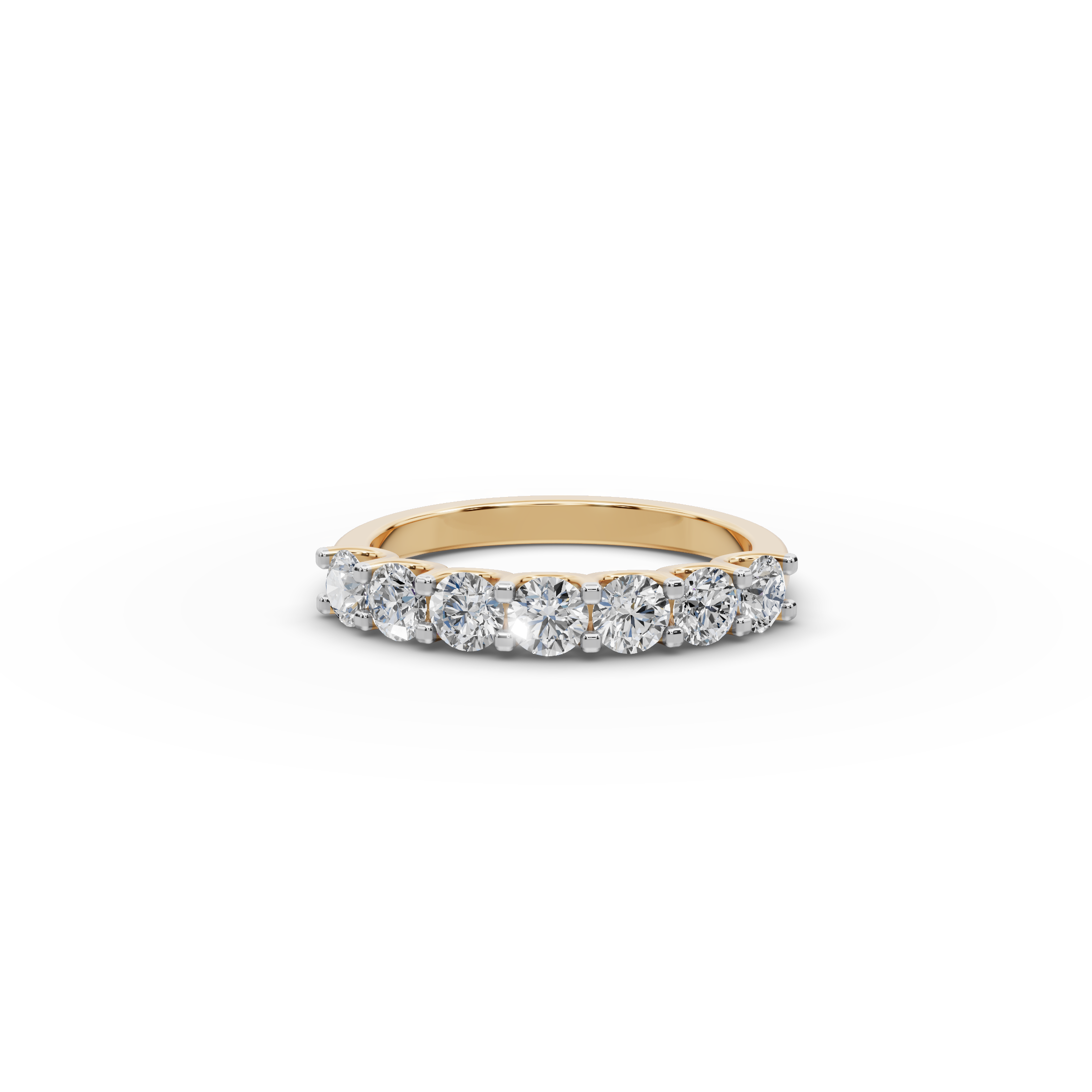 1.00 ct Seven-Stone Lab-Grown Diamond Ring