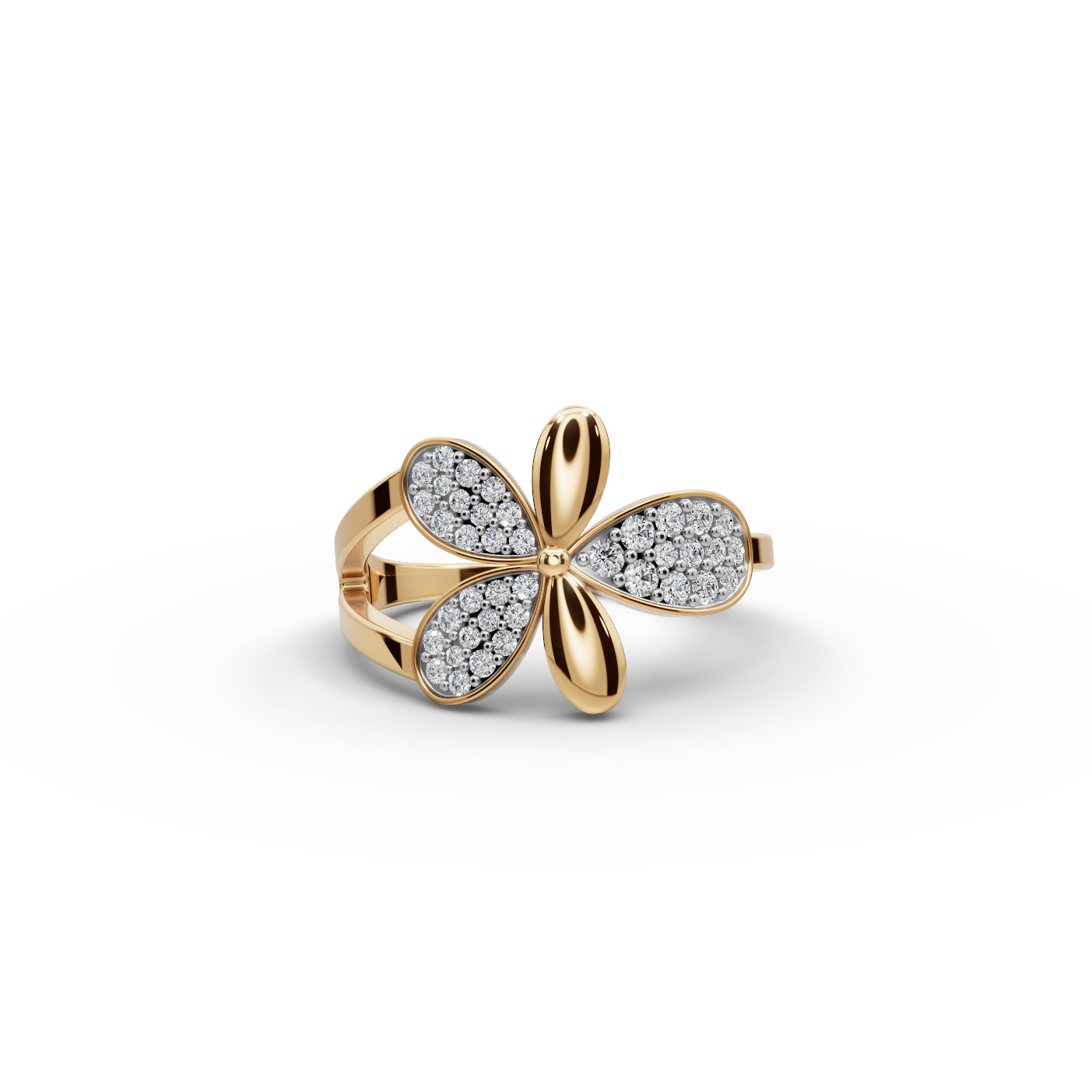 Petal Bloom Lab-Grown Diamond Ring