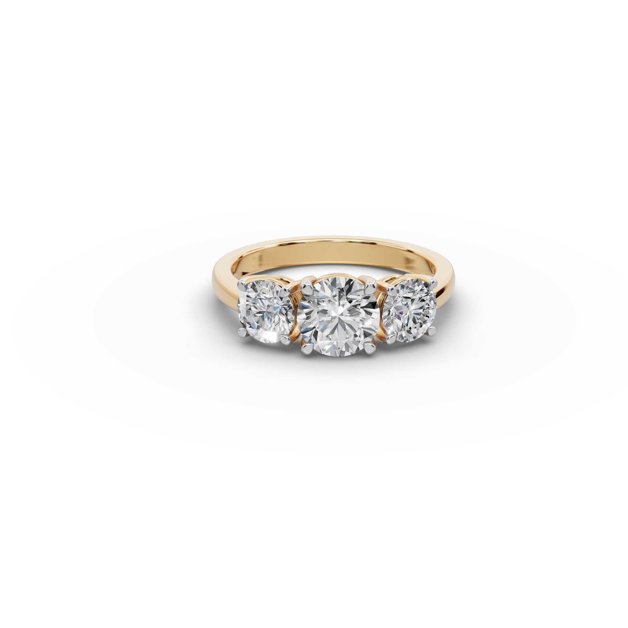 2.00 ct Bold 3-Stone Lab-Grown Diamond Ring