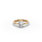 1.00 tcw Oval Solitaire Lab-Grown Diamond Ring