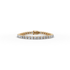 12.00 ct Lab Grown Round Diamond Tennis Bracelet - Sustainable Jewelry